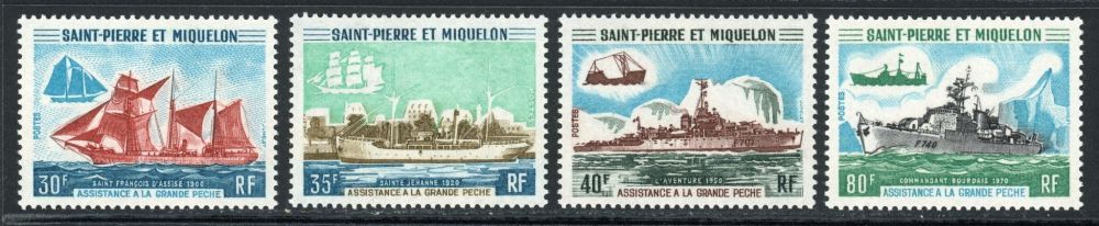 French Colonies / St. Pierre & Miquelon 1971 SG.491-494 U/M