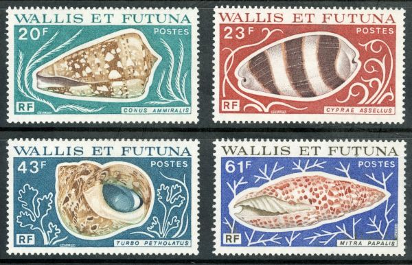 French Colonies / Wallis and Futuna Islands 1976 SG.258-261 U/M