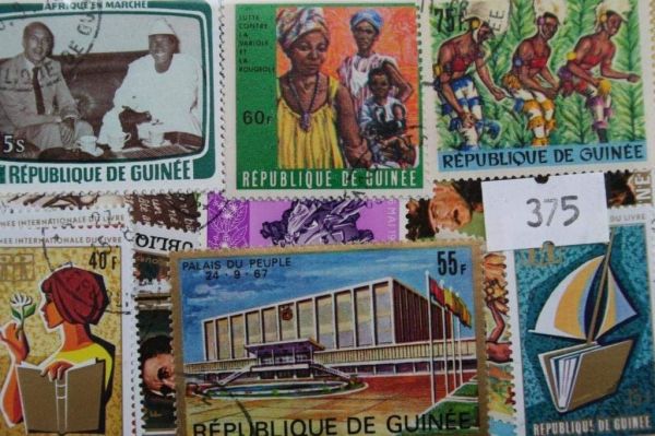 French Guinea 25 Stamps (375)