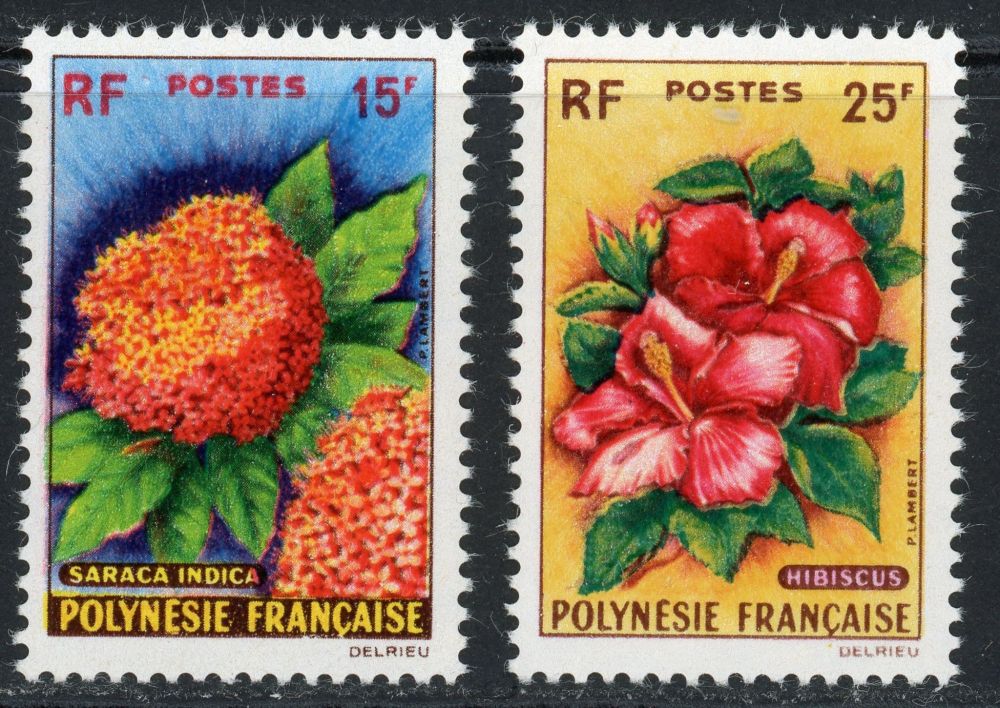 French Polynesia 1962 SG.20-21 U/M