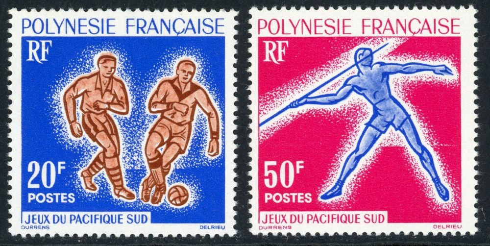 French Polynesia 1963 SG.28-29 U/M