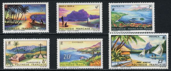 French Polynesia 1964 SG.38-43 U/M