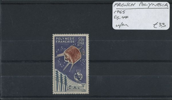 French Polynesia 1965 SG.44 U/M