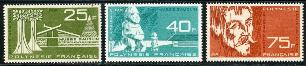 French Polynesia 1965 SG.45-47 U/M