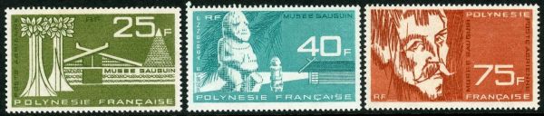 French Polynesia 1965 SG.45-47 U/M (1)