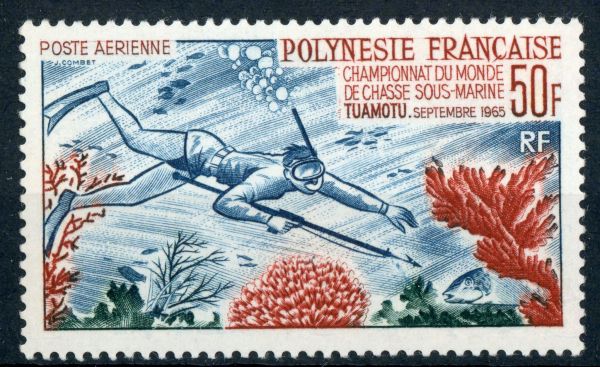 French Polynesia 1965 SG.48 U/M