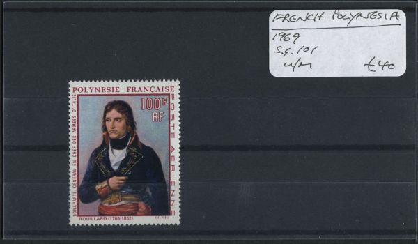 French Polynesia 1969 SG.101 U/M