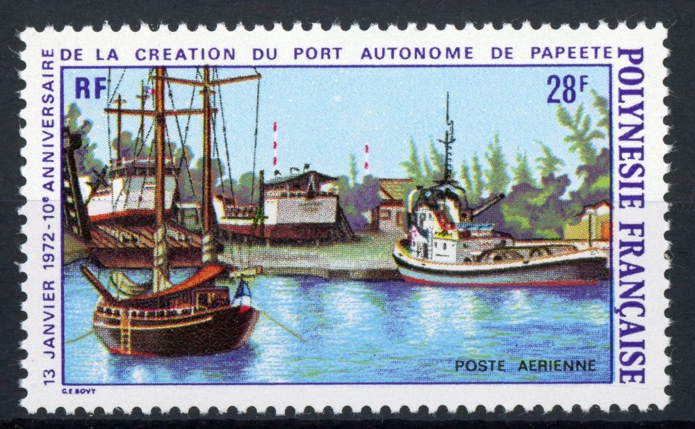 French Polynesia 1972 SG.153 U/M