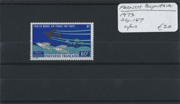 French Polynesia 1973 SG.167 U/M