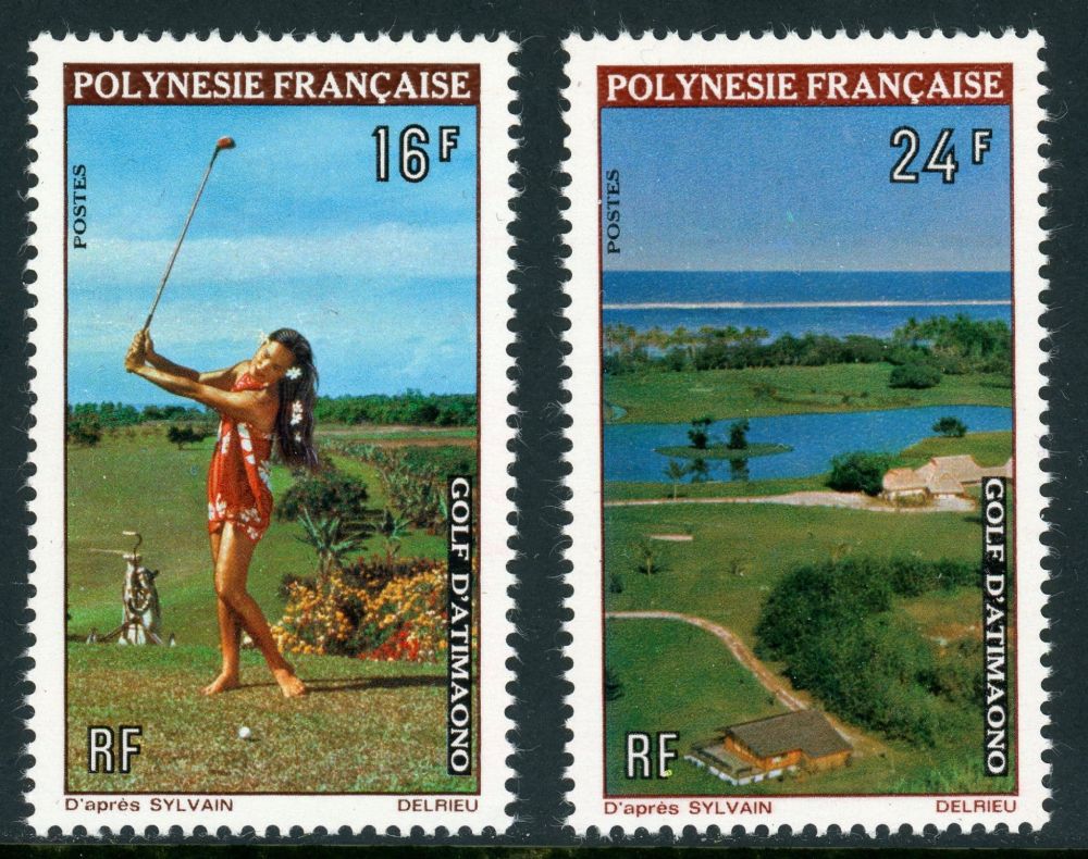 French Polynesia 1974 SG.177-178 U/M