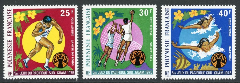 French Polynesia 1975 SG.200-202 U/M