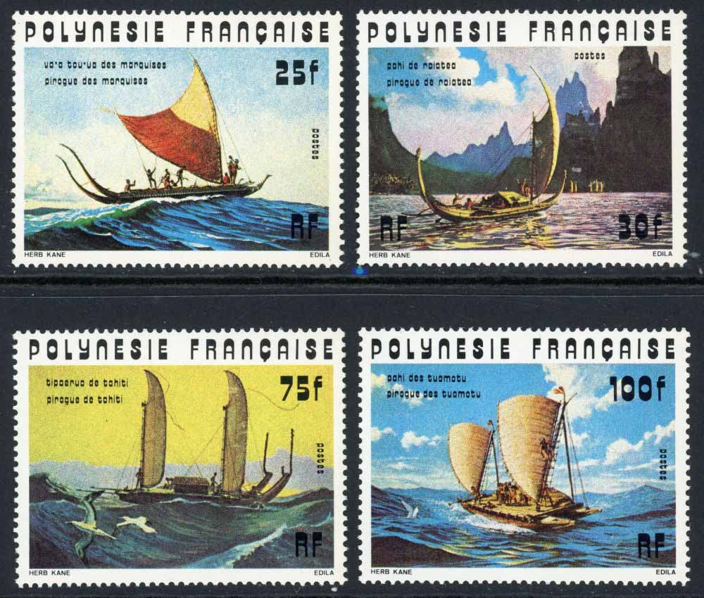 French Polynesia 1976 SG.227-230 U/M