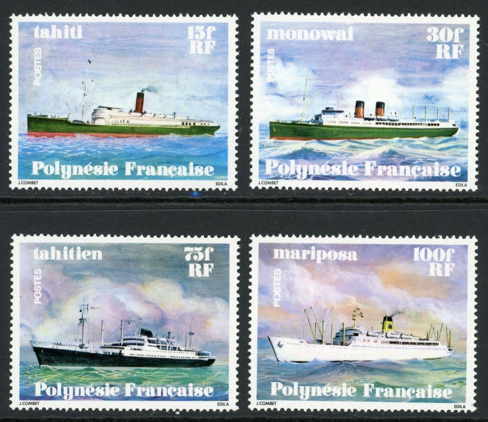 French Polynesia 1978 SG.284-287 U/M