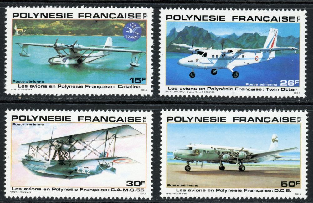 French Polynesia 1980 SG.335-338 U/M