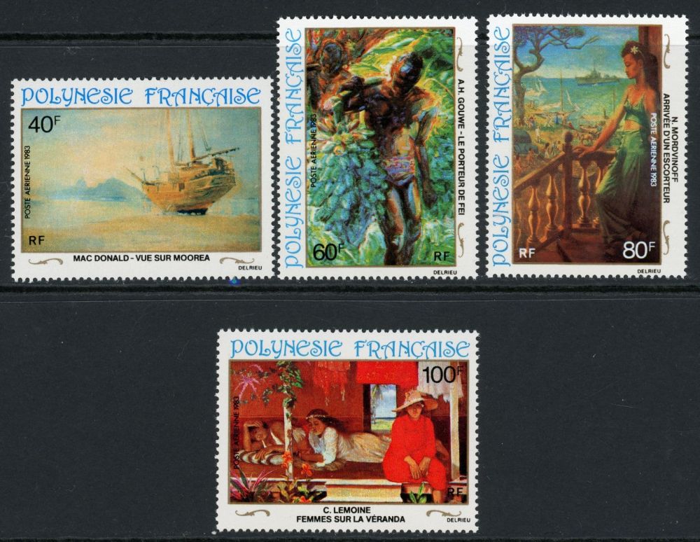 French Polynesia 1983 SG.409-412 U/M