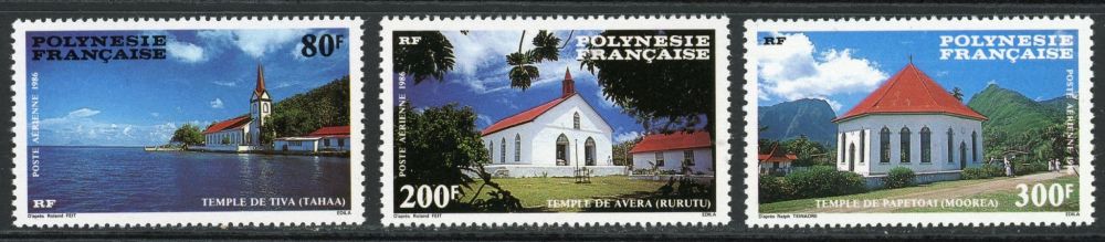 French Polynesia 1986 SG.495-497 U/M