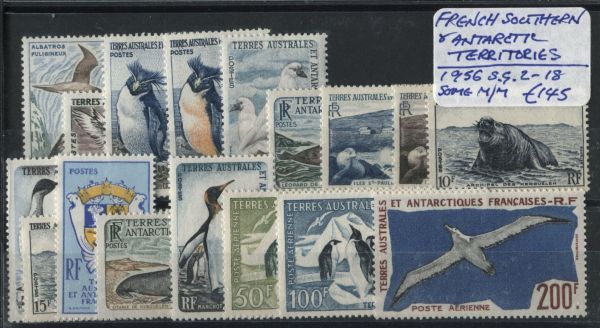 French Southern & Antarctic Territories 1956 SG.2-18