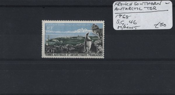 French Southern & Antarctic Territories 1968 SG.46 M/M