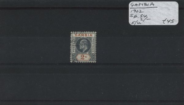 Gambia 1902 SG.54 F/U