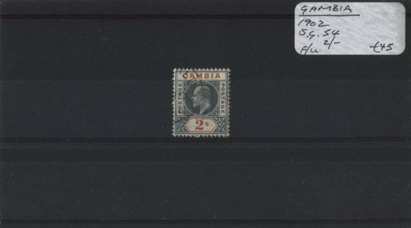 Gambia 1902 SG.54 F/U (Lot 2)