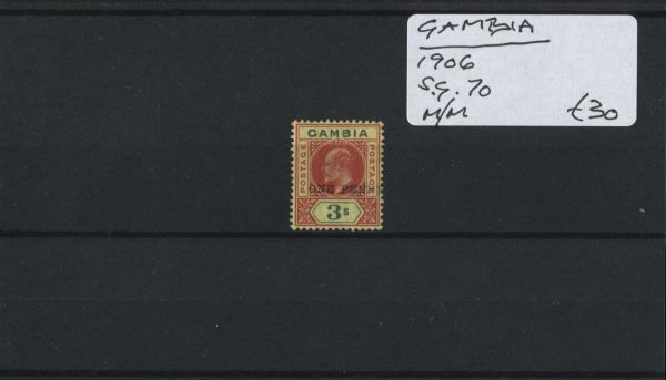 Gambia 1906 SG.70 M/M