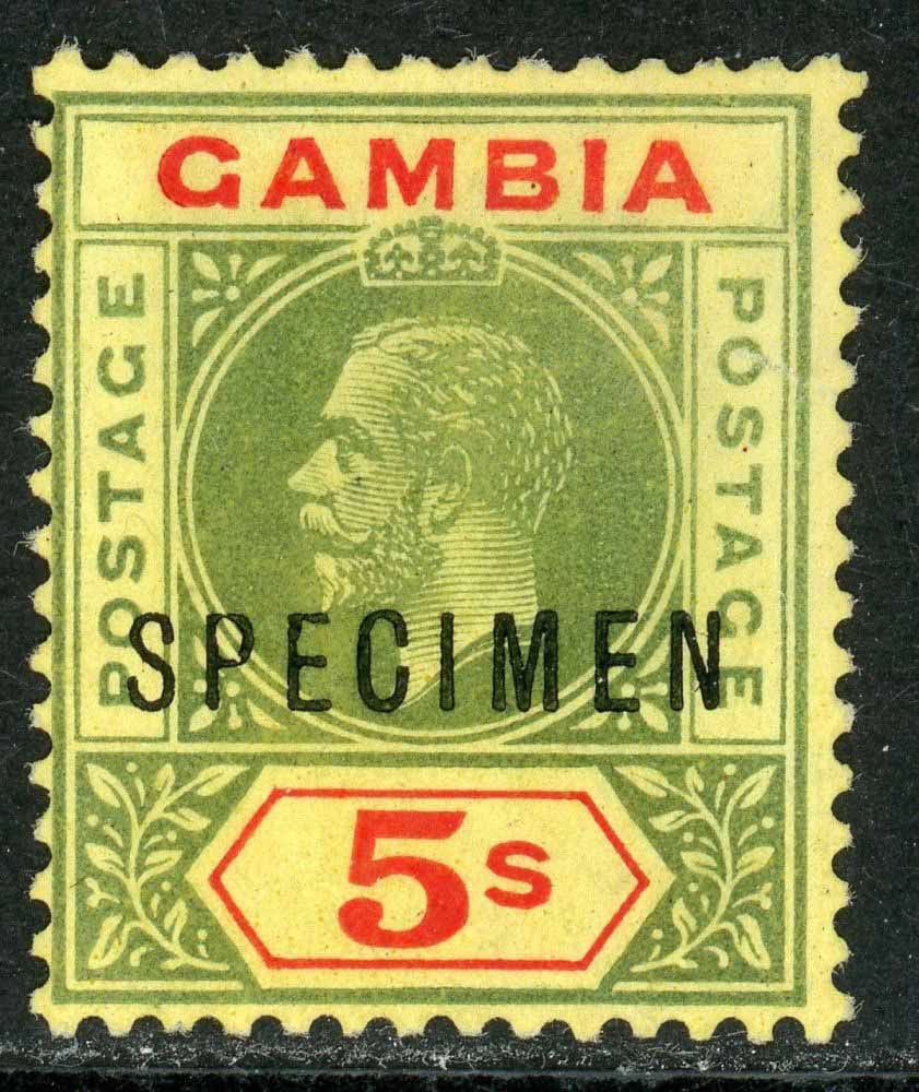 Gambia 1912-22 SG.102s M/M