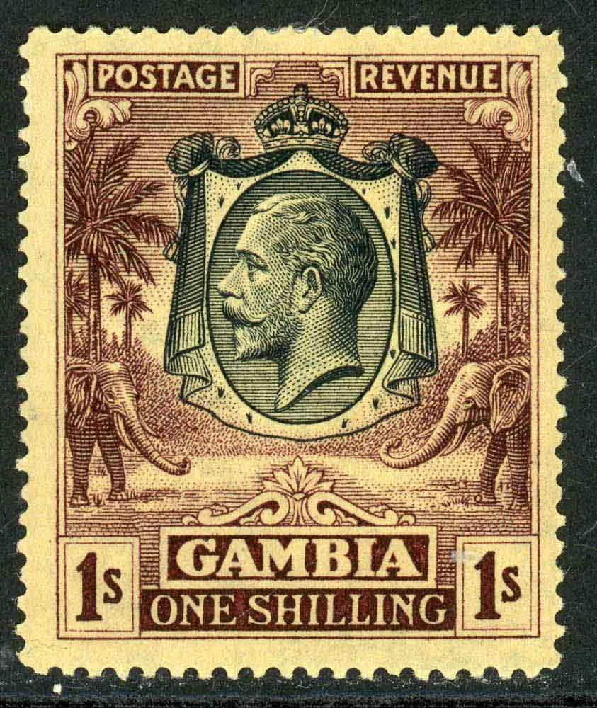 Gambia 1922-29 SG.134a M/M