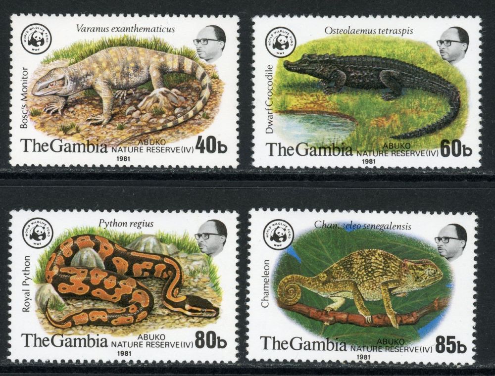 Gambia 1981 SG.460-463 U/M (10)