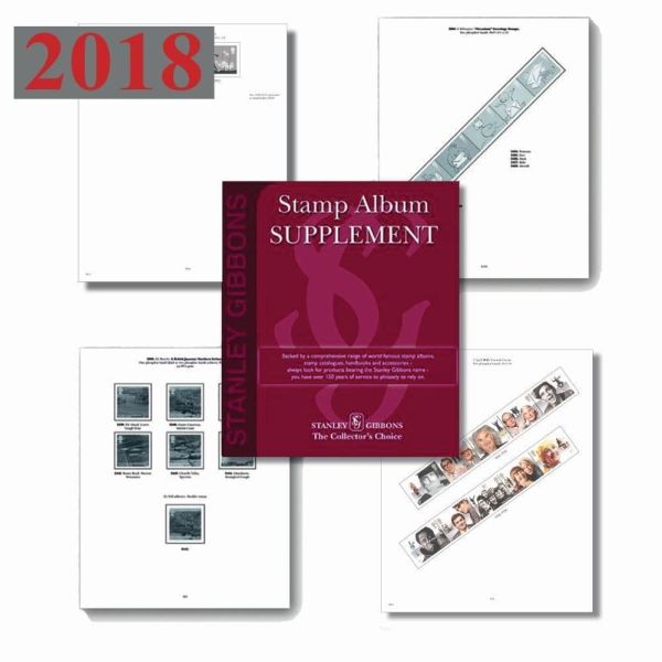 GB Commemoratives 2018 Album Supplement