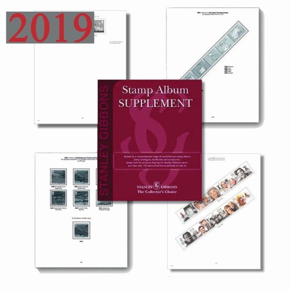 GB Commemoratives (4 Ring) 2019 Album Supplement