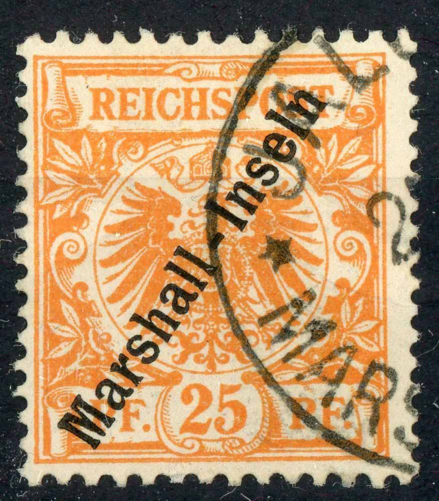 German Colonies / Marshall Islands 1897-1900 SG.G9 F/U