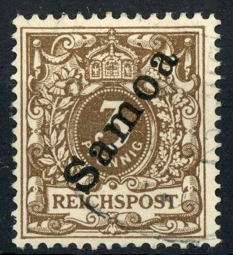 German Colonies / Samoa 1900 SG.G1 F/U