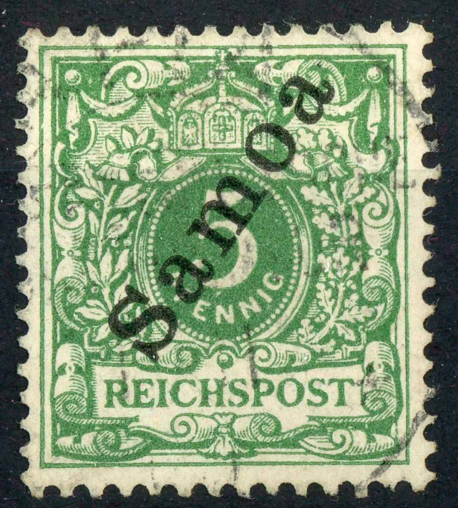 German Colonies / Samoa 1900 SG.G2 F/U (1)