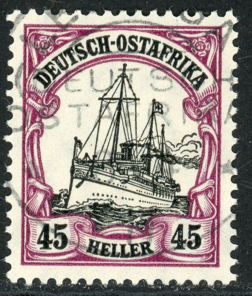 German East Africa 1905-20 SG.40 F/U (2)