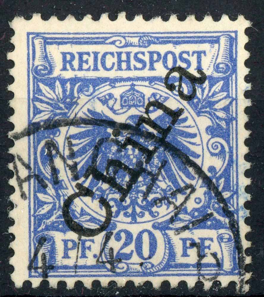 German Post Offices in China 1898 SG.10 F/U