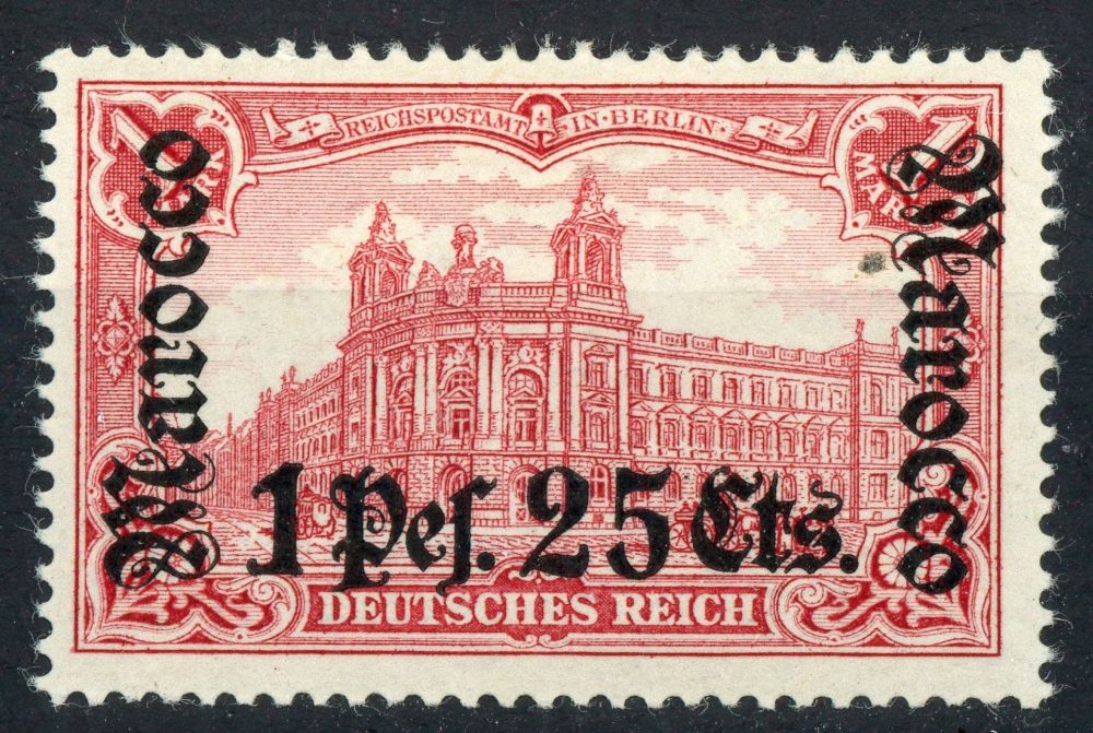 German Post Offices in Morocco 1905 SG.35 M/M