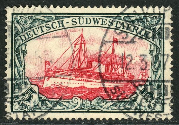 German South West Africa 1901 SG.23 F/U