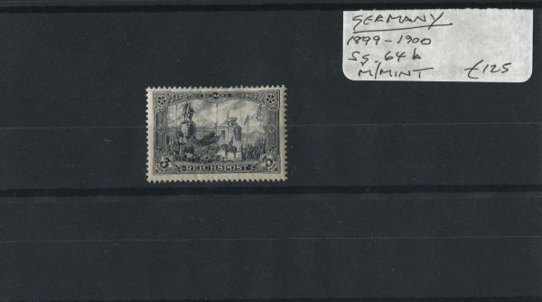 Germany 1899-1900 SG.64b M/M