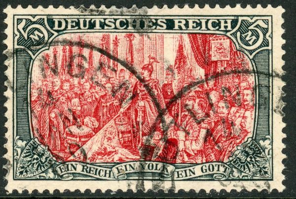 Germany 1902 SG.81A F/U (1)