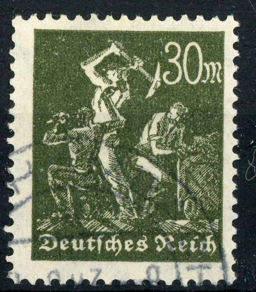 Germany 1922-3 SG.254a F/U