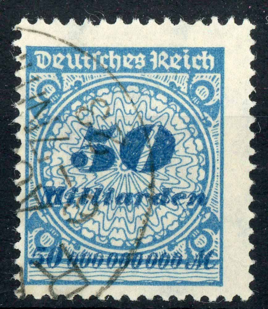 Germany 1923 SG.332 F/U (1)