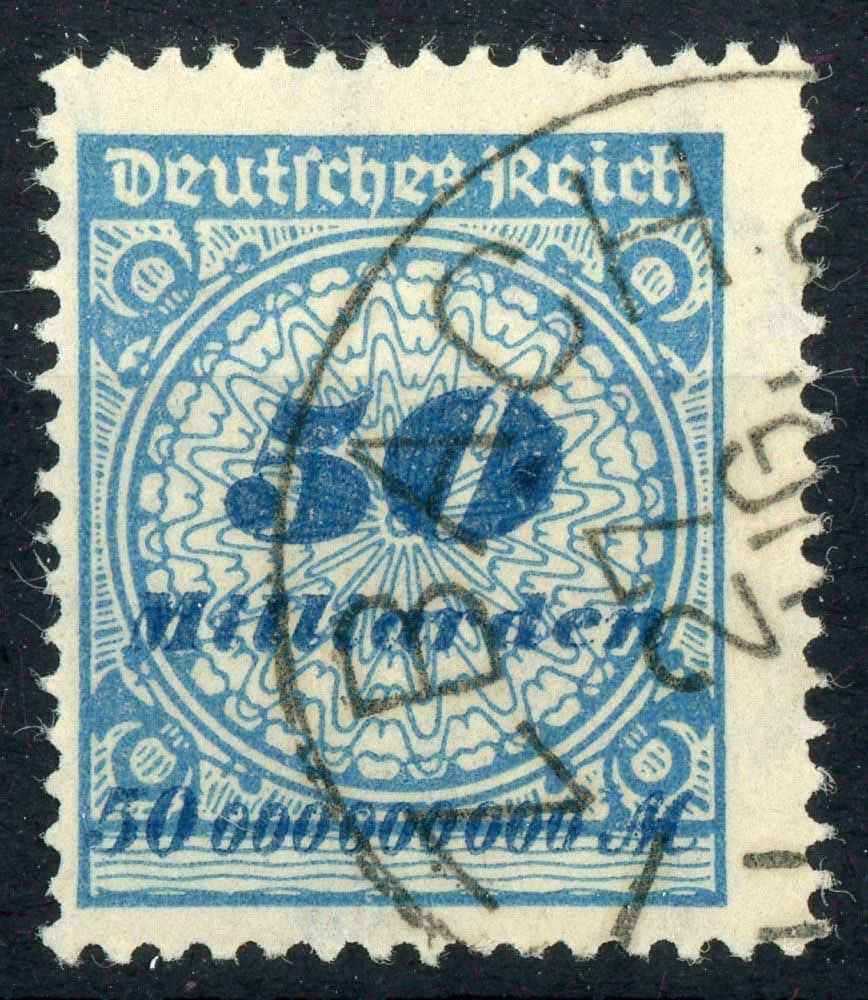 Germany 1923 SG.332 F/U (2)