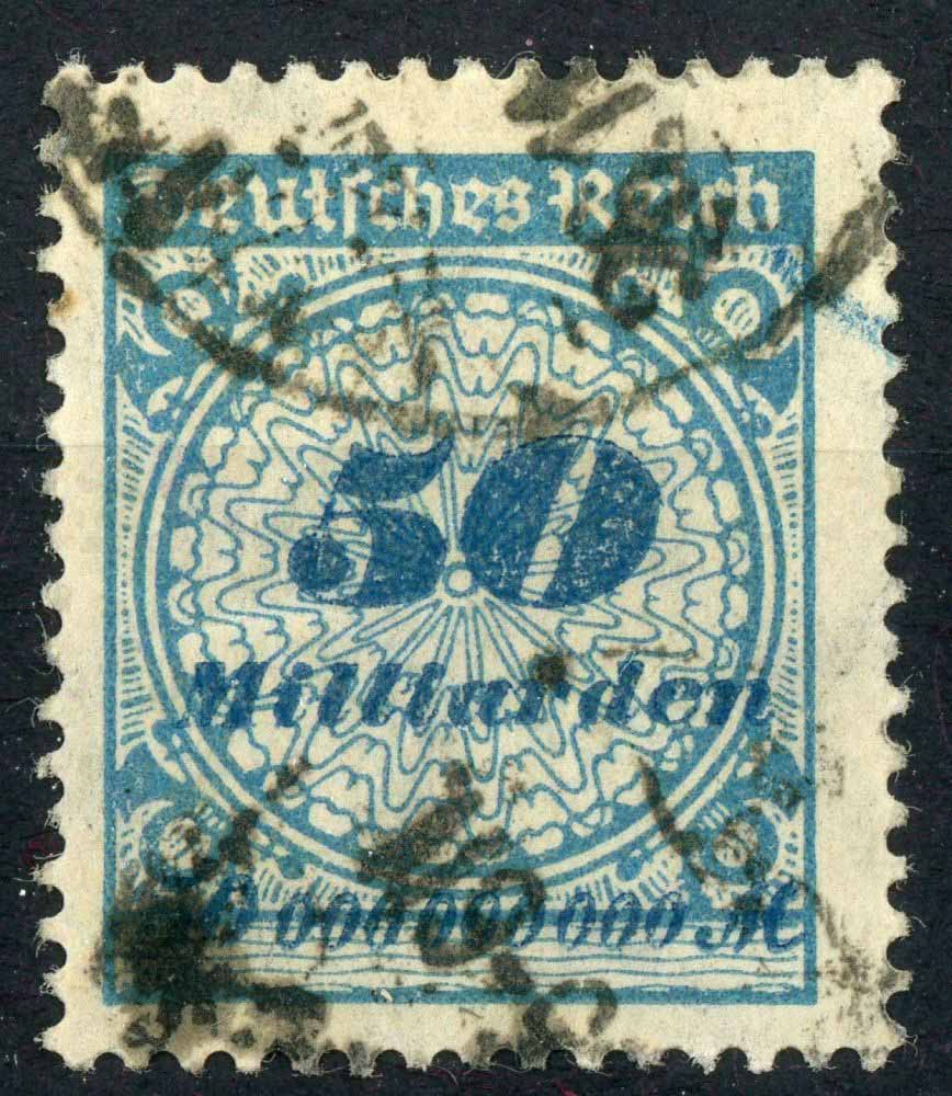 Germany 1923 SG.332 F/U (3)