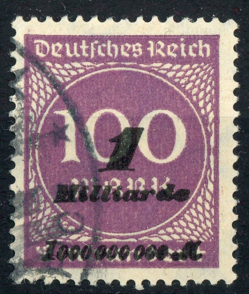 Germany 1923 SG.342 F/U (1)