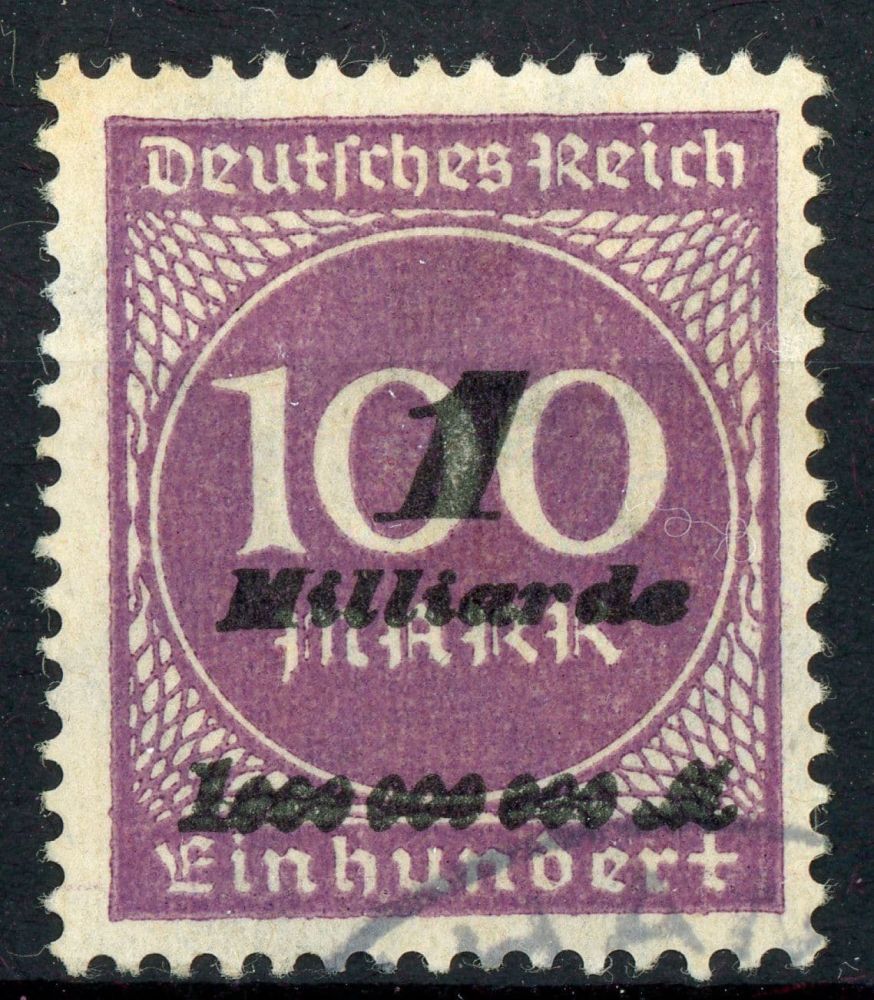 Germany 1923 SG.342 F/U (2)