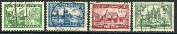 Germany 1924-27 SG.376-379 F/U