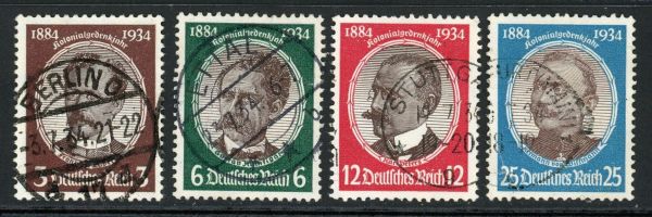 Germany 1934 SG.537-540 F/U