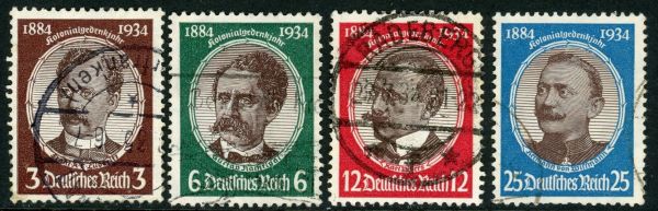 Germany 1934 SG.537-540 F/U (1)