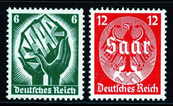 Germany 1934 SG.541-542 U/M (2)