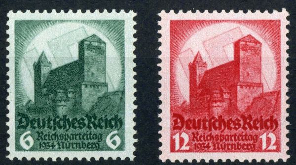 Germany 1934 SG.543-544 U/M